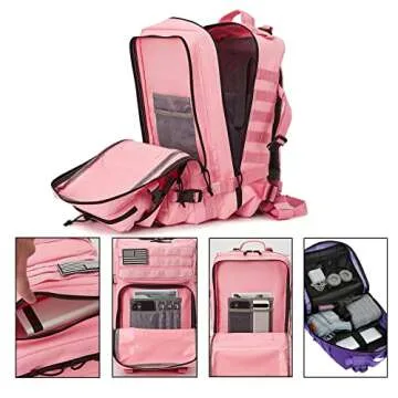 QT&QY 45L Military Tactical Backpack for Outdoor Adventures