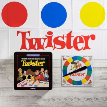 WS Game Company Twister Nostalgia Edition in Collectible Tin