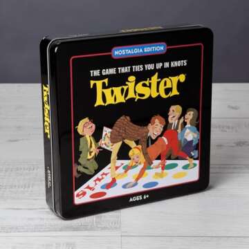 WS Game Company Twister Nostalgia Edition in Collectible Tin
