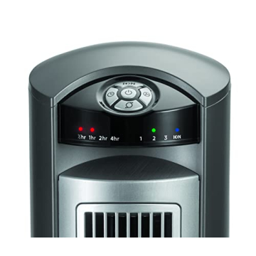Lasko 42 Inch Wind Curve Tower Fan with Ionizer and Remote