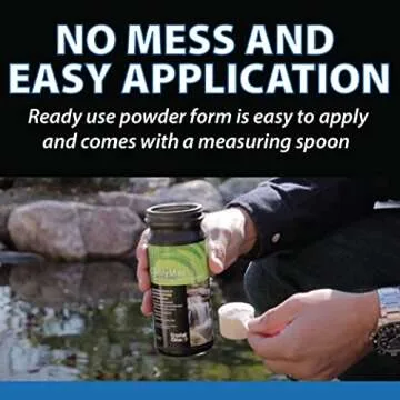 CrystalClear ClarityMax, All-in-One Pond Clarifier Treatment, All-Natural Beneficial Bacteria & Enzymes Provide Max Clarity, Koi Fish & Pet Safe, Algae Stain Remover, Crystal Clear Water Garden 6LB