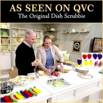 Dish Scrubber Variety Pack (5 Pcs) – Long Lasting, Non-Scratch, Odorless & Reusable Pot Scrubber for Kitchen, Bathroom, and Floor – Big & Durable Alternative to Rags and Sponges