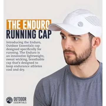 OutdoorEssentials Running Hat for Men - Dry Fit Running Cap for Women, Tennis Hats, Breathable Hat, ...