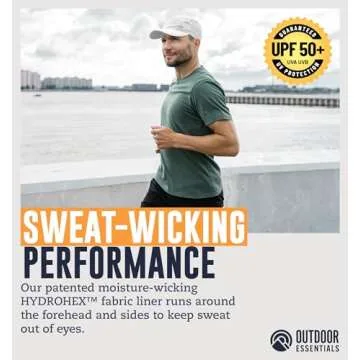 OutdoorEssentials Breathable Running Hat for Men & Women