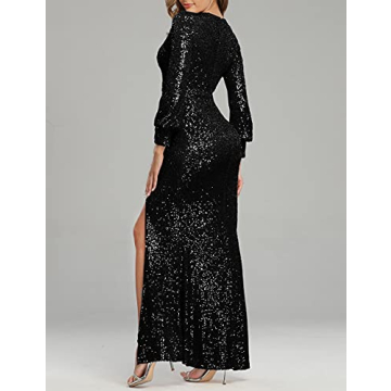 A ARFAR Elegant Sequin Party Dress for All Occasions