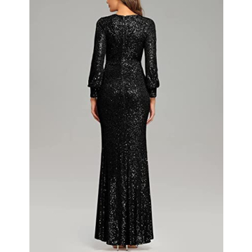A ARFAR Elegant Sequin Party Dress for All Occasions