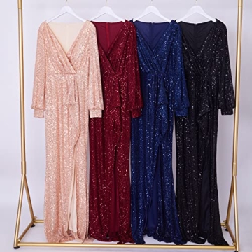 A ARFAR Elegant Sequin Party Dress for All Occasions