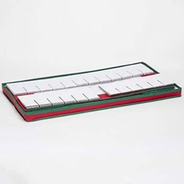 Large Christmas Ornament Storage Box - Holds 36 Ornaments