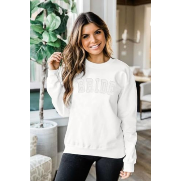 Cozy MYHALF Bride Sweatshirt for Future Mrs. Gifts
