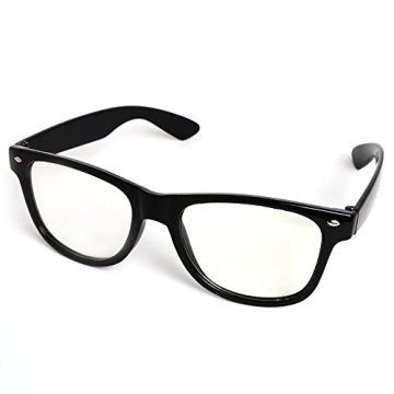 Skeleteen Retro Nerd Costume Glasses for Fun Style