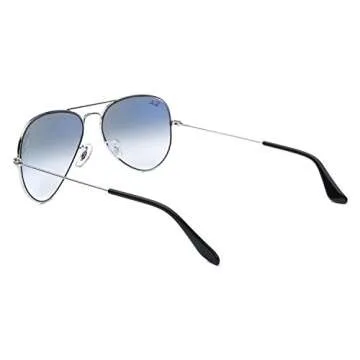 Stylish Ray-Ban RB 3025 Aviator Sunglasses with Gradient Lenses