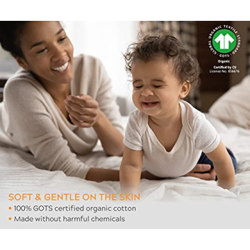 Premium Organic Cotton King Bed Sheets - Cooling Percale Weave