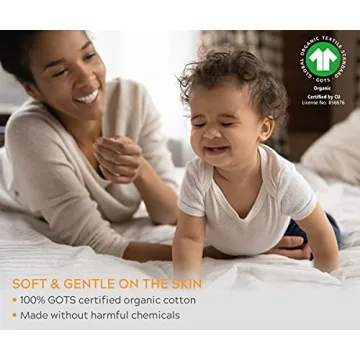 Premium Organic Cotton King Bed Sheets - Cooling Percale Weave