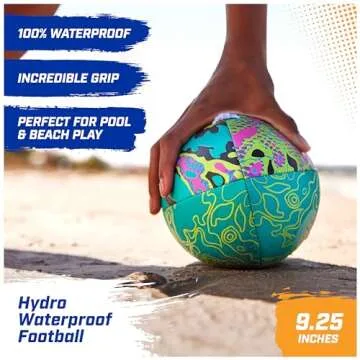SwimWays Hydro Waterproof Football for Summer Fun