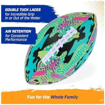SwimWays Hydro Waterproof Football for Summer Fun
