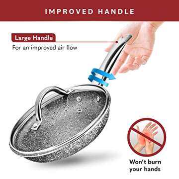 Home Hero Non Stick Pots and Pans Set - 23 Pcs Set