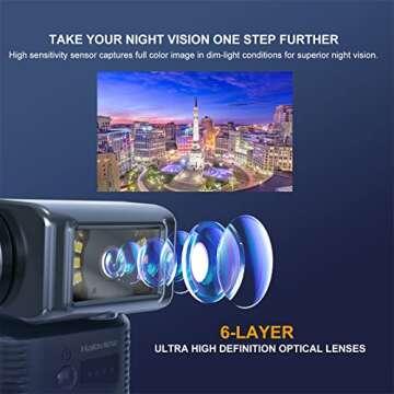 Haloview BThandy7 Wireless Backup Rear View FHD 1080P Hitch Camera and Monitor System for RV/Trailer...