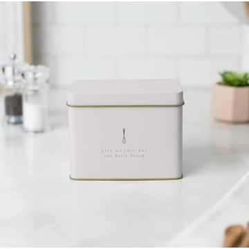 Elegant Recipe Tin in Cream for A Stylish Kitchen