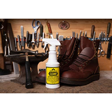 Obenauf's Cleanit Leather Cleaner - Natural Plant Oil Leather Cleaner for Boots, Furniture and Car Interior - Safe and Gentle Non-Detergent Oil Liquid Soap - Ready-to-use 16oz Spray Bottle