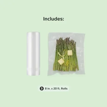 FoodSaver Vacuum Sealer Bags - Custom Fit for Meal Prep