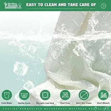 UNILIBRA Waterproof Queen Mattress Protector for Cooling Comfort
