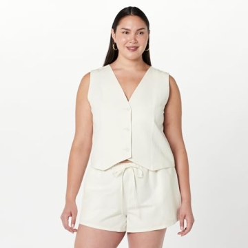 ESMA Linen Vest Women - Chic Versatile Layering Piece