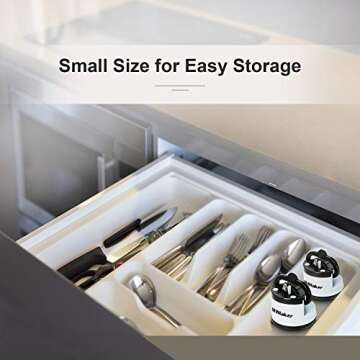 Wimaker Home Essential Knife Sharpeners - Knife Sharpening Stone Knife Sharpener Kitchen Knife Tool (Grey)