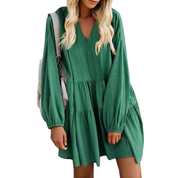 Stylish FANCYINN Ruffle Dress for Any Season