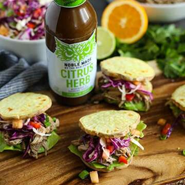 Noble Made by The New Primal, Citrus Herb Marinade & Cooking Sauce, 12 Ounce