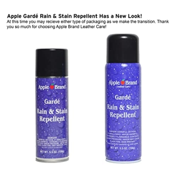 Apple Brand Garde Rain & Stain Water Repellent Spray for Leather