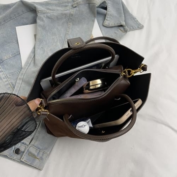 Trending GETERUUV Suede Purse for Women Fall 2024