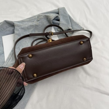 Trending GETERUUV Suede Purse for Women Fall 2024