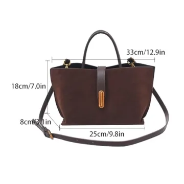 Trending GETERUUV Suede Purse for Women Fall 2024