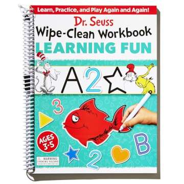 Dr. Seuss Wipe-Clean Workbook: Learning Fun: Activity Workbook for Ages 3-5 (Dr. Seuss Workbooks)