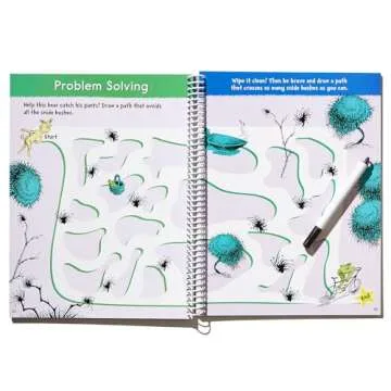 Dr. Seuss Wipe-Clean Workbook: Learning Fun: Activity Workbook for Ages 3-5 (Dr. Seuss Workbooks)