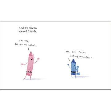 The Crayons Go Back to School Adventure Book for Kids