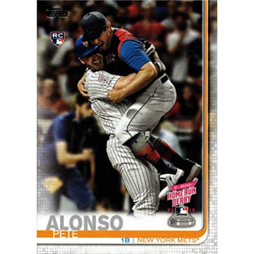 2019 Topps Update Baseball #US262 Pete Alonso Rookie Card - Celebrate 2019 Home Run Derby Champion