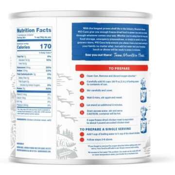 Diced Chicken - Freeze Dried Survival Food