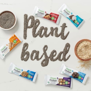 Orgain Organic Vegan Protein Bars S'mores Delicious Low Cal Snack