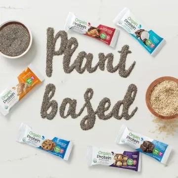 Orgain Organic Vegan Protein Bars S'mores Delicious Low Cal Snack