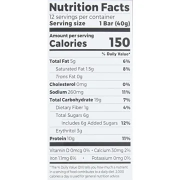 Orgain Organic Vegan Protein Bars S'mores Delicious Low Cal Snack