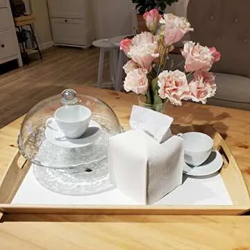 Elegant Langsum PU Leather Tissue Box Cover - Stylish Design