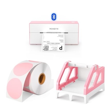 MUNBYN Bluetooth Thermal Label Printer for Easy Labeling