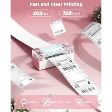 MUNBYN Bluetooth Thermal Label Printer for Easy Labeling