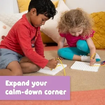 SPARK & WOW Calm Down Threading Boards - Sensory Fun for Kids