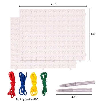 SPARK & WOW Calm Down Threading Boards - Sensory Fun for Kids