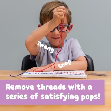 SPARK & WOW Calm Down Threading Boards - Sensory Fun for Kids