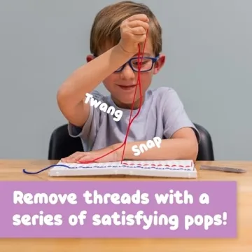 SPARK & WOW Calm Down Threading Boards - Sensory Fun for Kids