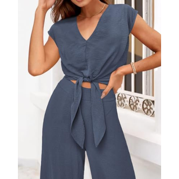 PRETTYGARDEN Women's Summer 2 Piece Outfits for Every Occasion