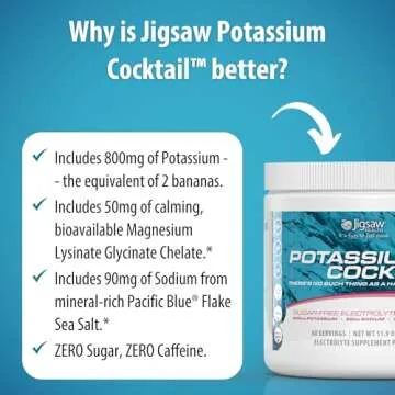 Jigsaw Health Potassium Cocktail | Electrolyte Hydration